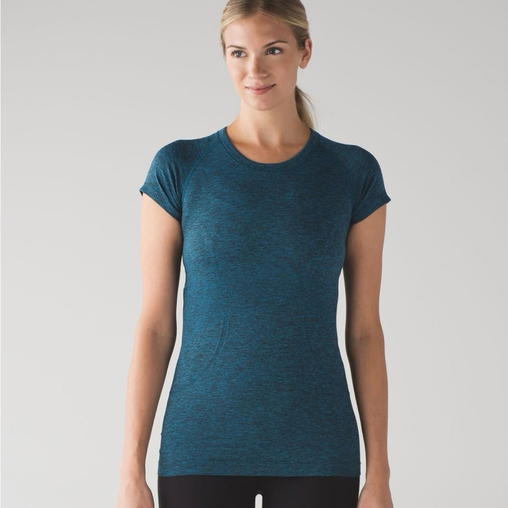 Lululemon Teal Swiftly Tech Short Sleeve Shirt 2.0